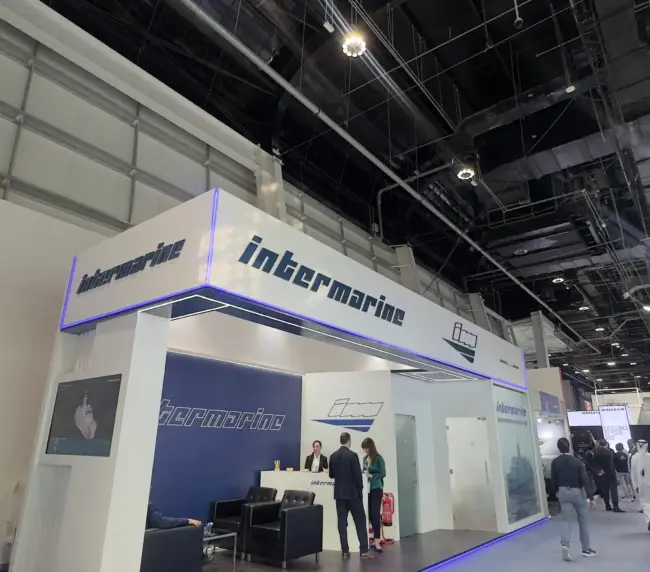 Exhibition stand contractors in uae for intermarine